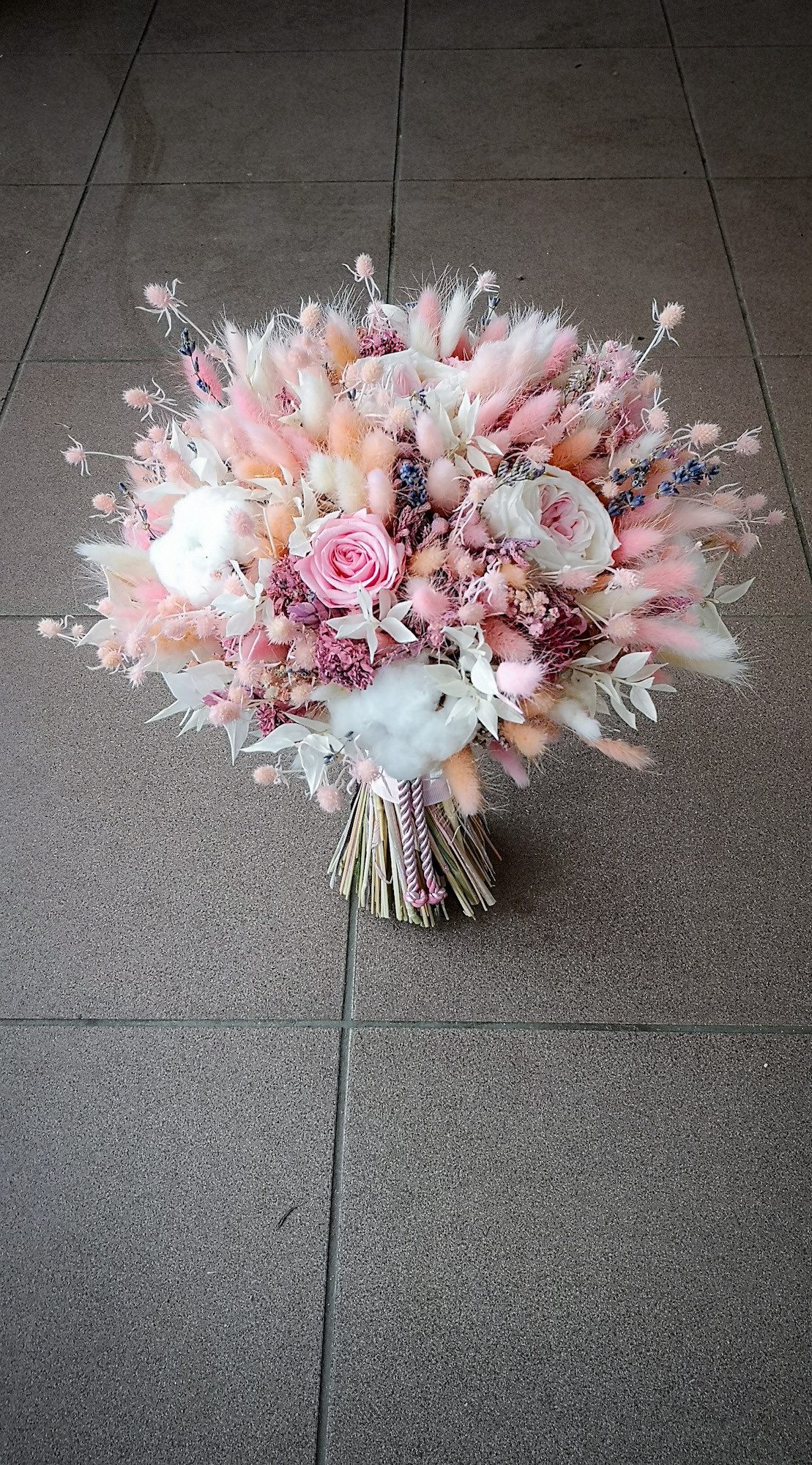 Pušķi no sausiem un stabilizētiem ziediem. Event design, decoration, floristry, gift, Irina Novika, Riga, Latvia