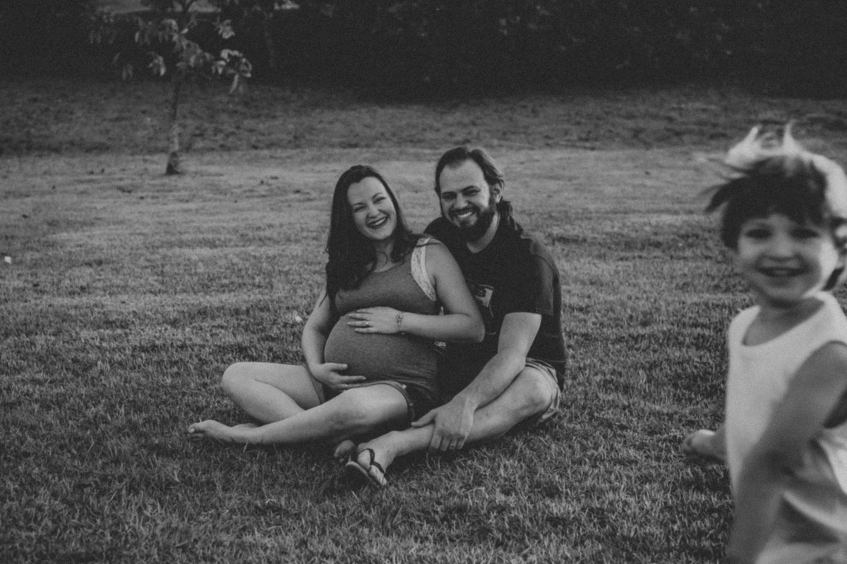 Luana, Victor e Theo a espera de Luísa. Fotógrafa de Eventos em São Paulo e Sorocaba Kika Damasceno
