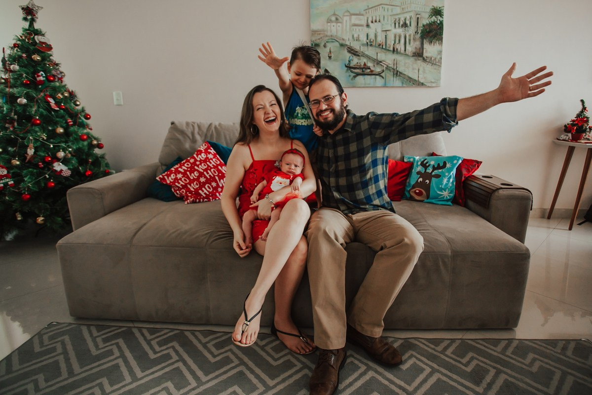 Ensaio de Natal - Família Silva Marcuz. Fotógrafa de Eventos em São Paulo e Sorocaba Kika Damasceno