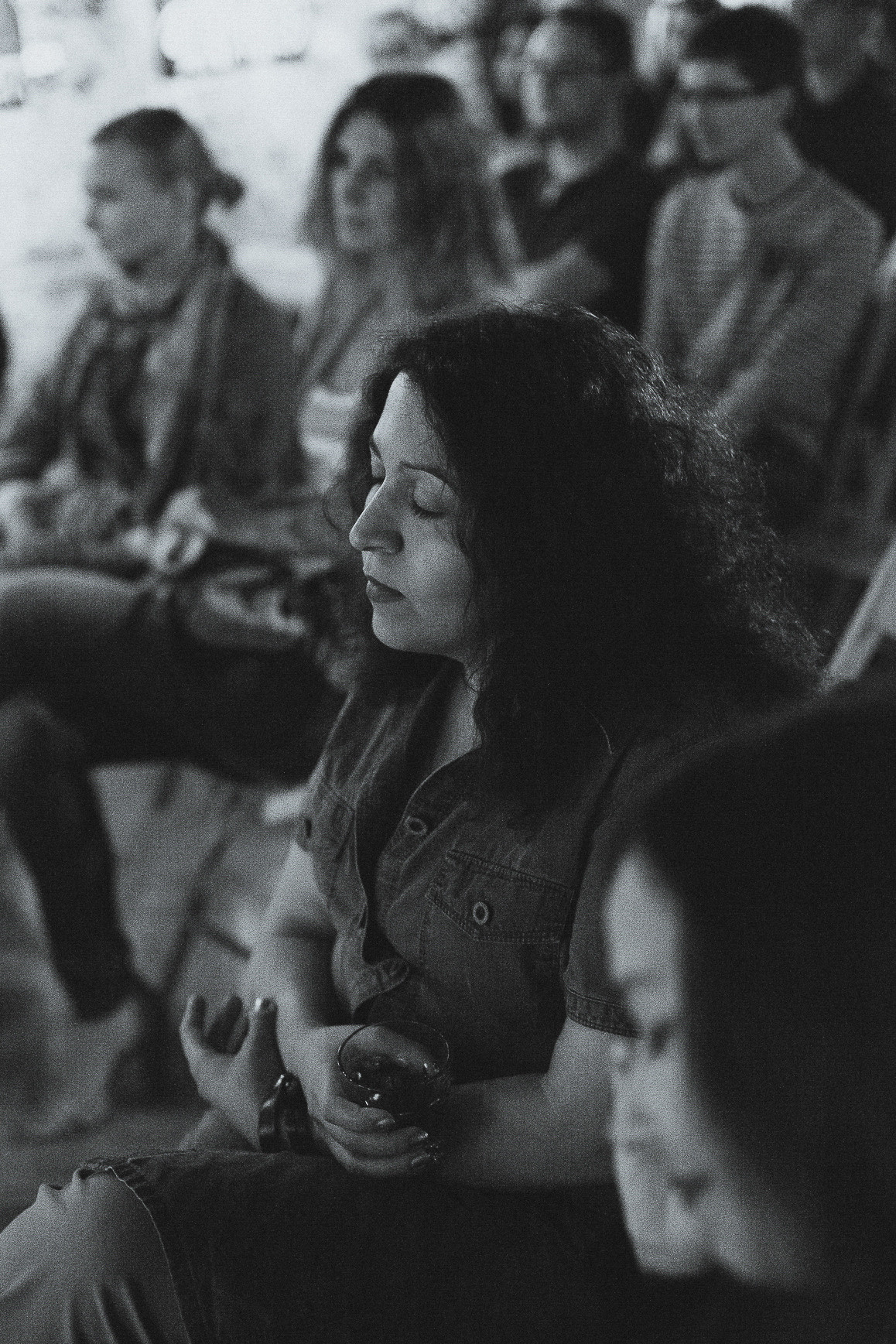 Jazz evening. Portrait