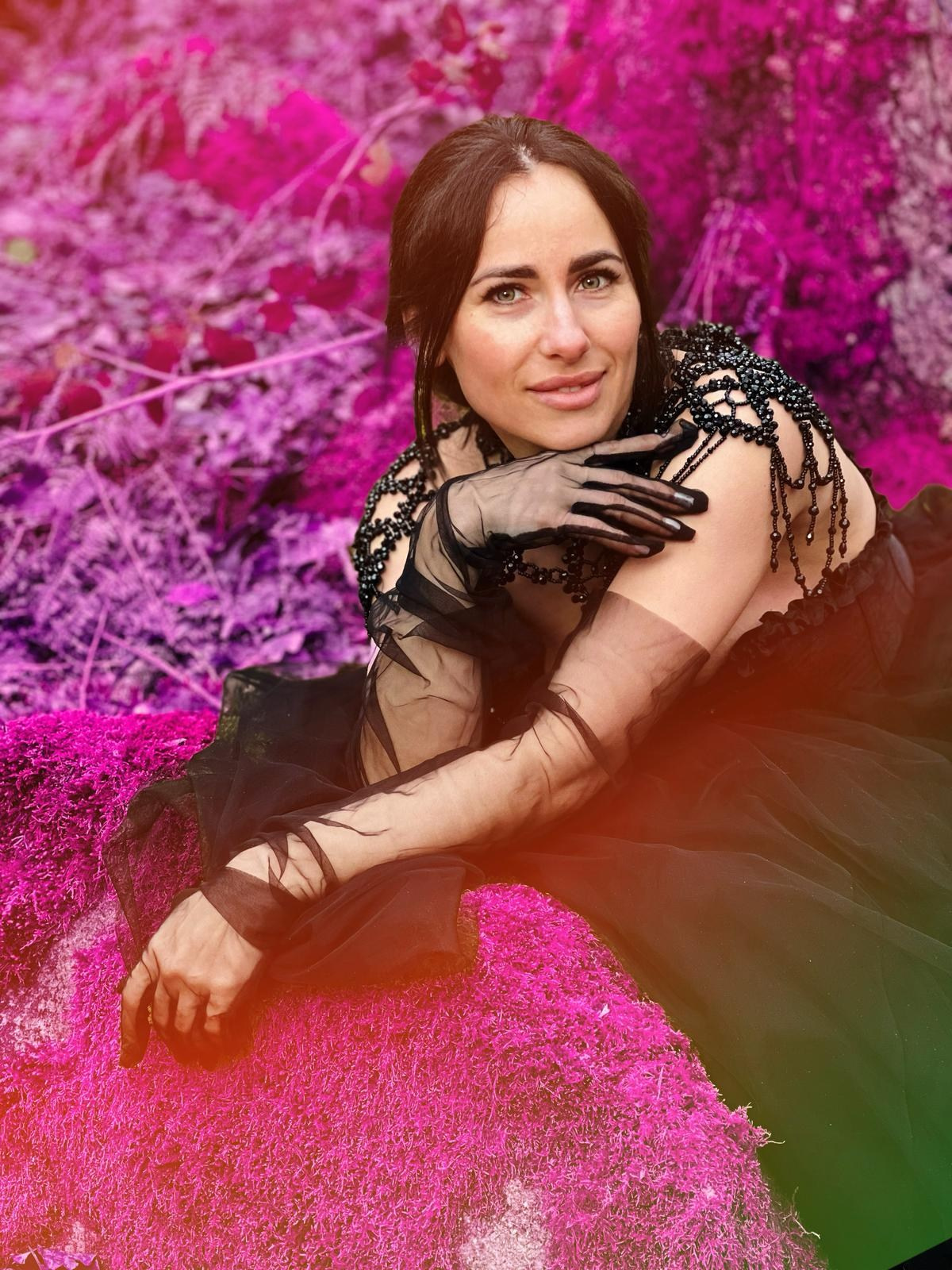 Purple lomography. Anna Mavka Photographer