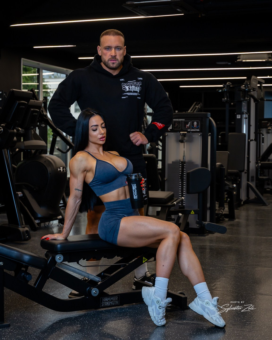 BARANY RENNATA + KALMÁR BENCE. Fitness photography