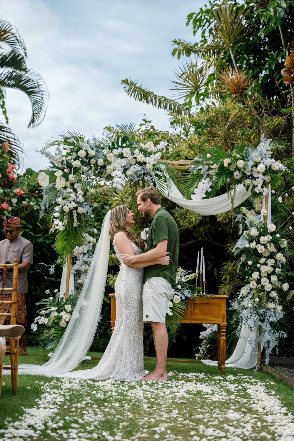 Bali Villa Wedding Photography. Female Photographer in Bali