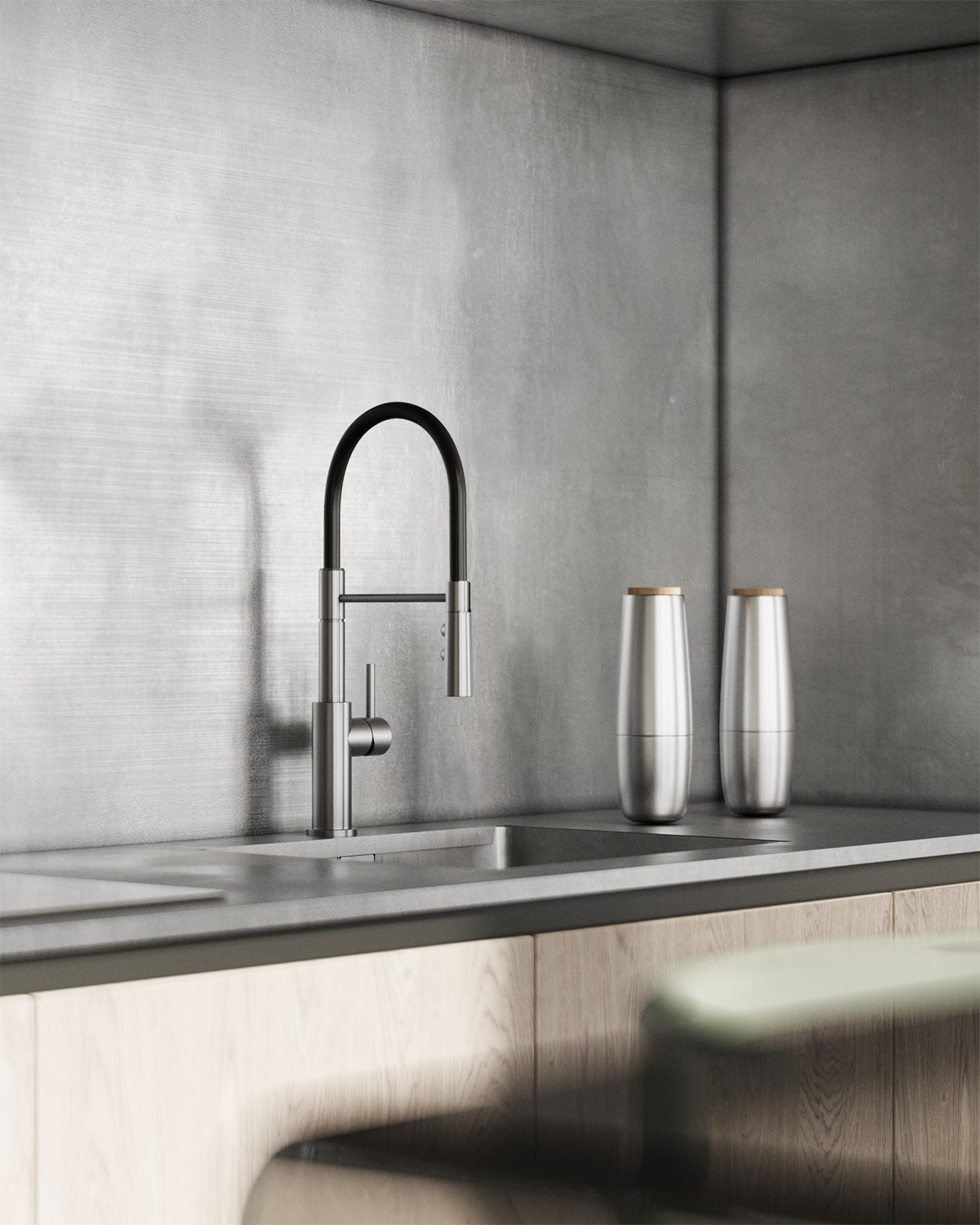 SILVER FOUNTAIN. Визуализация интерьера. Подолина Юлия