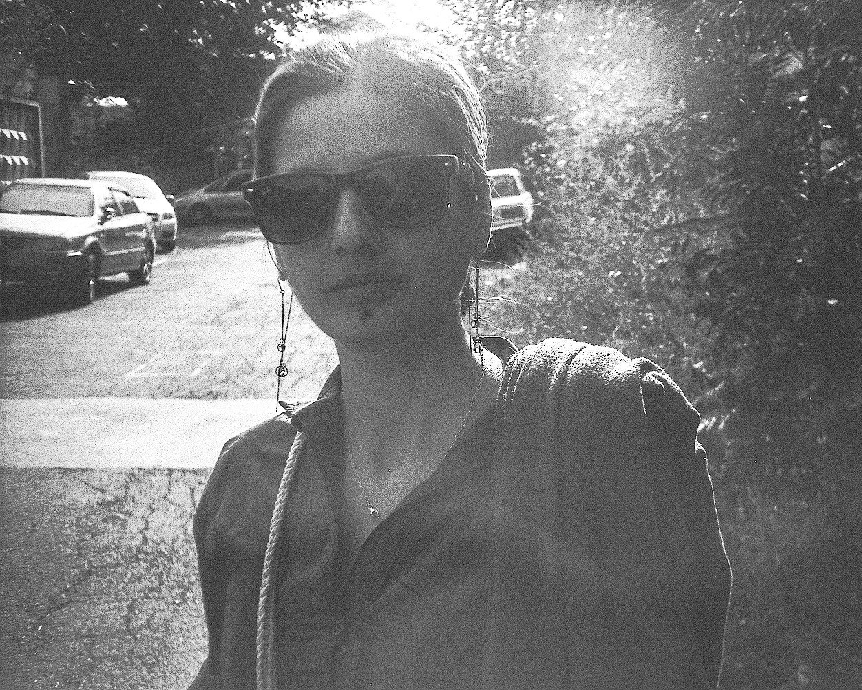 Фотосессия снятой на пленку