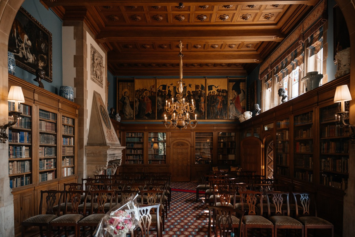 Library in Schlosshotel Kronberg
