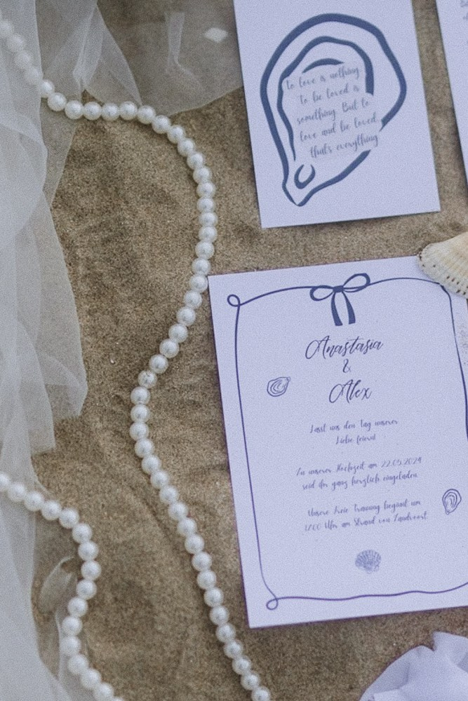 Anastasia & Alex (Freie Trauung am Meer in Holland - nur zu zweit). Hochzeitfotografin Düsseldorf, NRW Nadja Holzmann