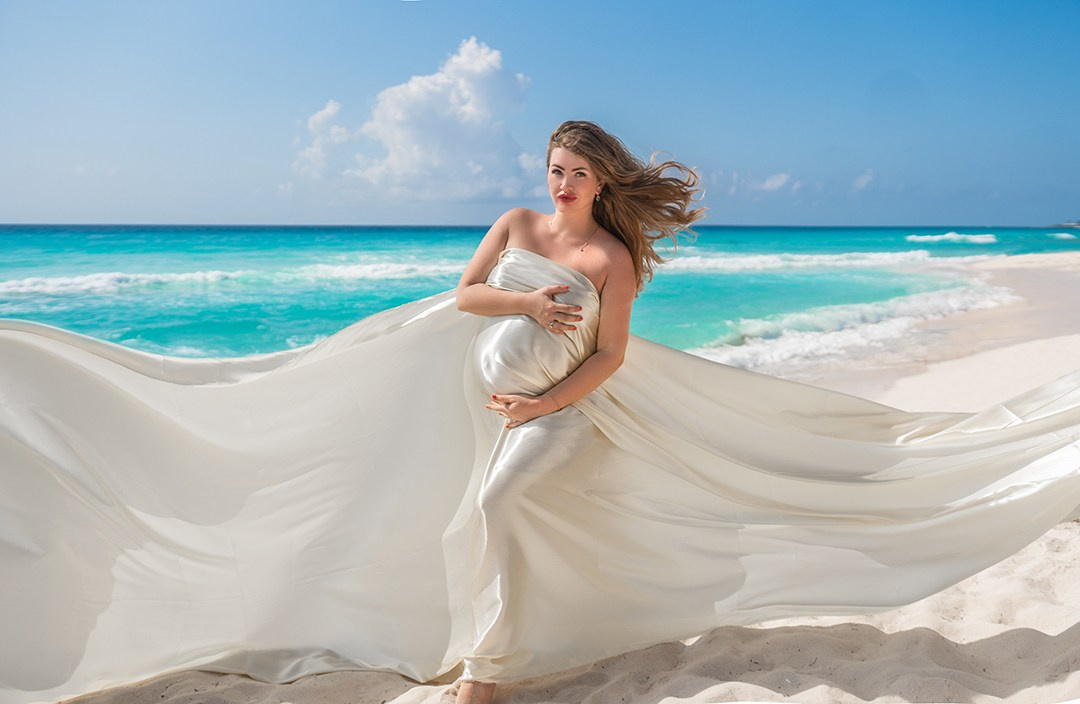 Maternity. Victoria Liskova. Photographer in Mexico