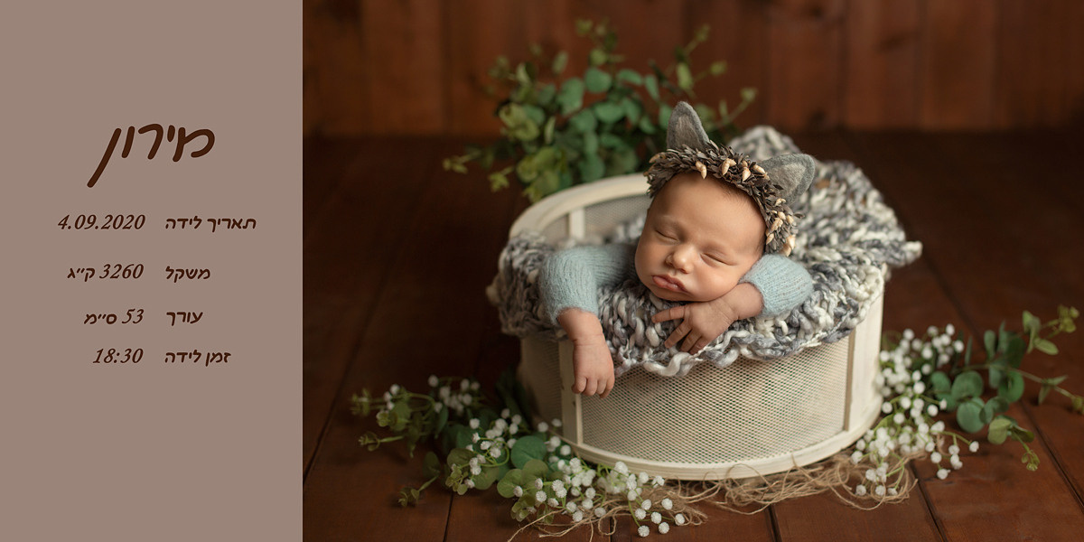 אלבום למירון. נטליה רוזמן צלמת הריון ניובורן ילדים ובוק בת מצווה