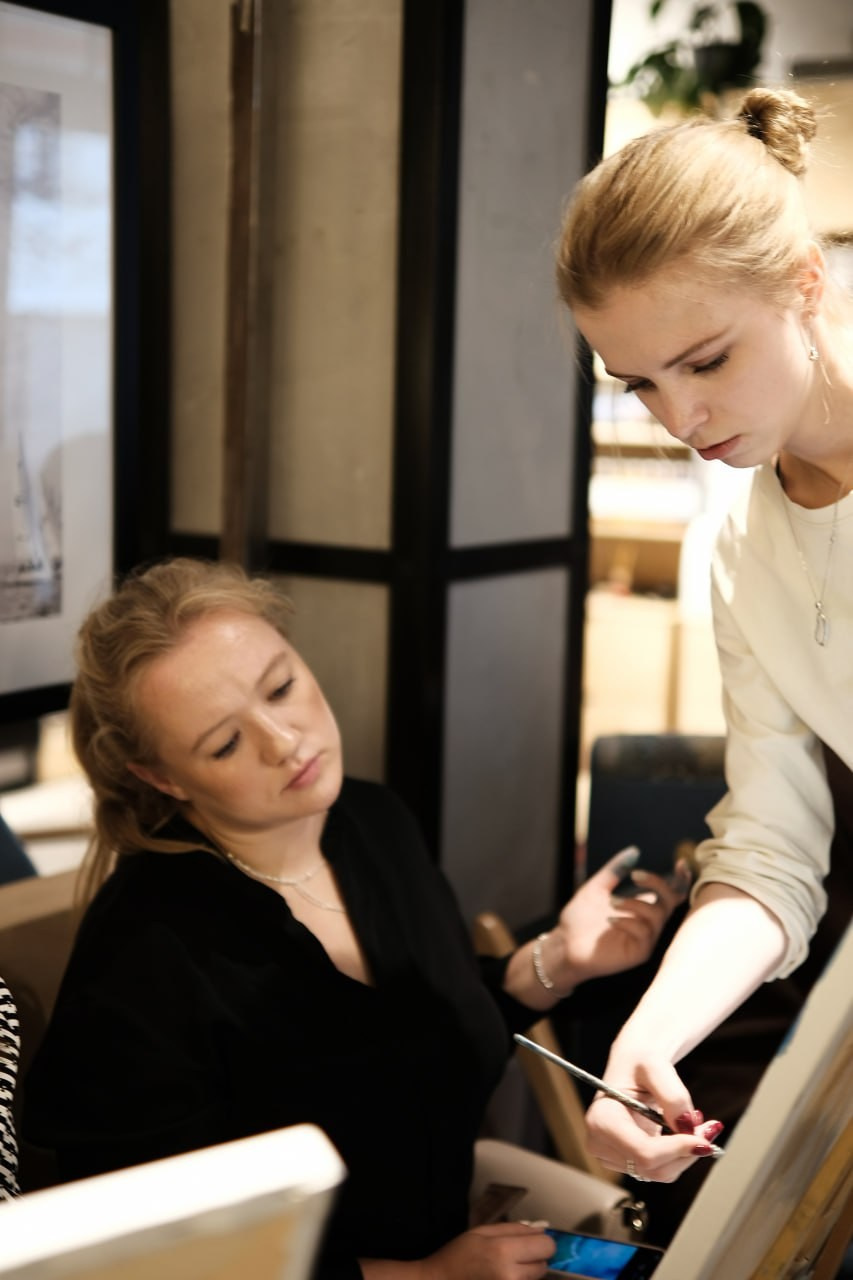 Обучение. Художник преподаватель Полина Черноярова