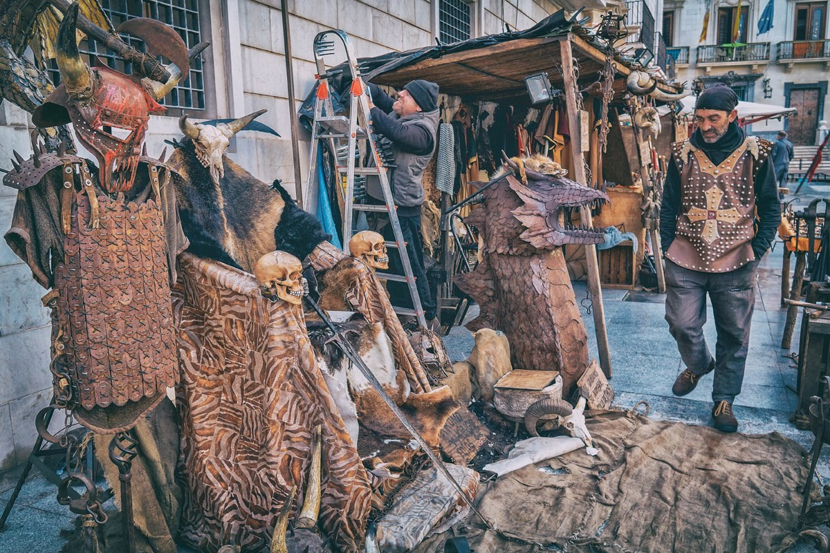 Mercado Medieval, Orihuela 2020. Alba del Norte Studio