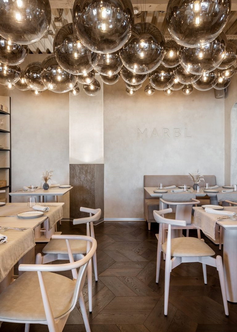 MARBL RESTAURANT. Interior Design & 3D Rendering | AB Design Buro