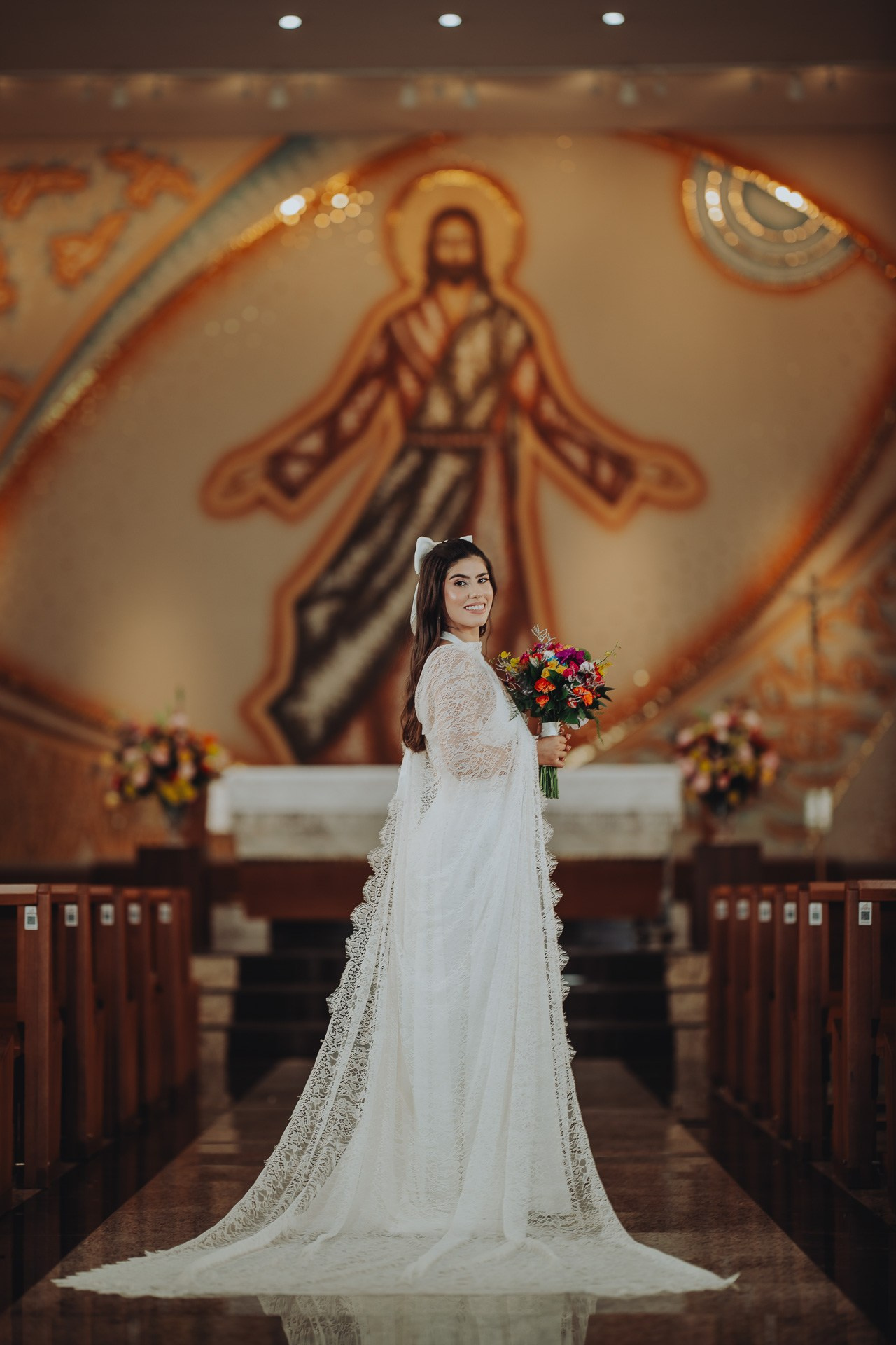Casamento — Igreja Santo Antônio — Sinop Mato Grosso. Eduardo Fonseca — Fotógrafo de Casamentos