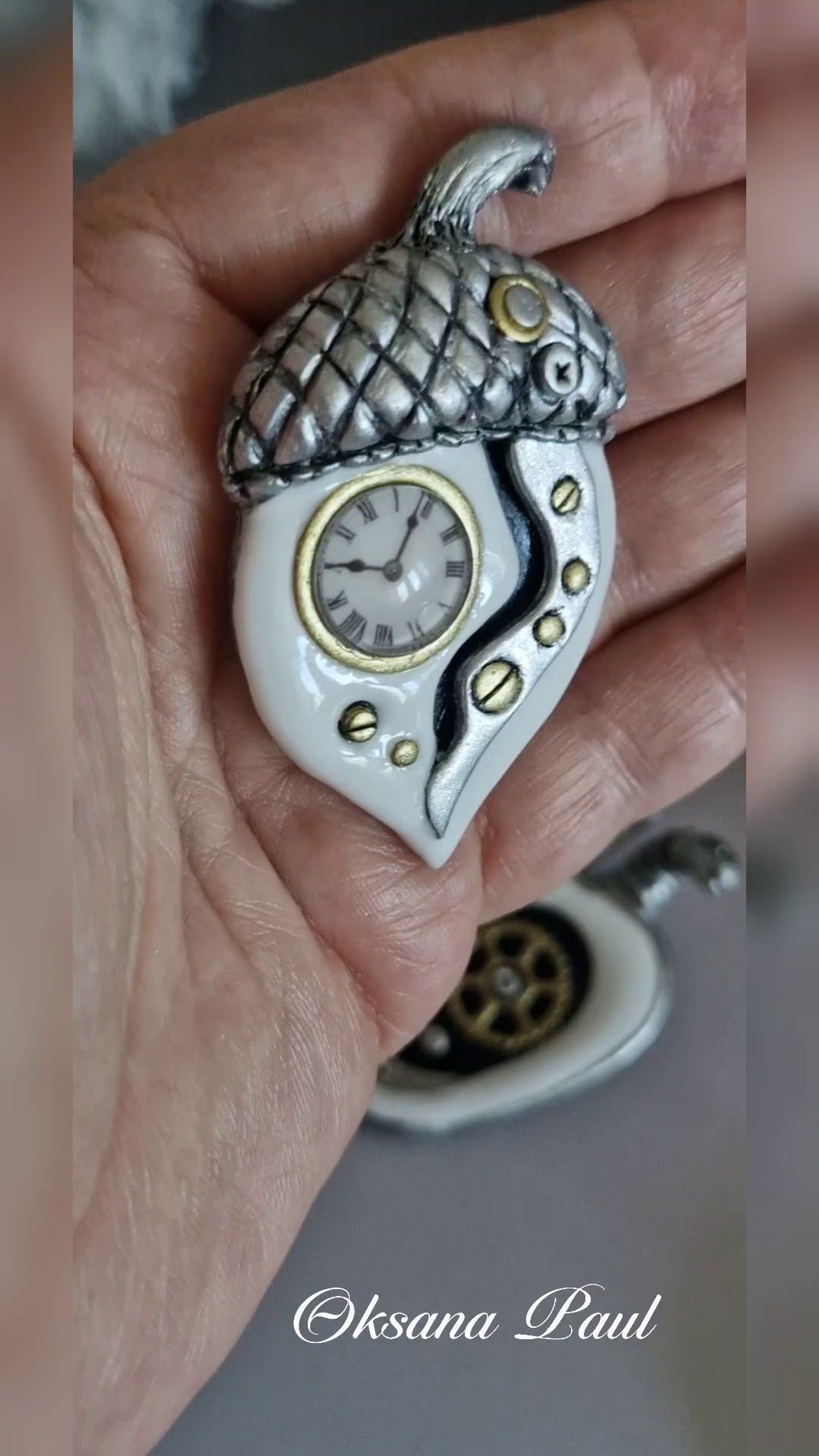 Стимпанк будущего / Steampunk der Zukunft ➜. Oksana Paul-Gardinen-Design Oksana Paul ✧ Art of Gardinen & Textile Design ✧ Polymer Clay Art & Handmade Creatures