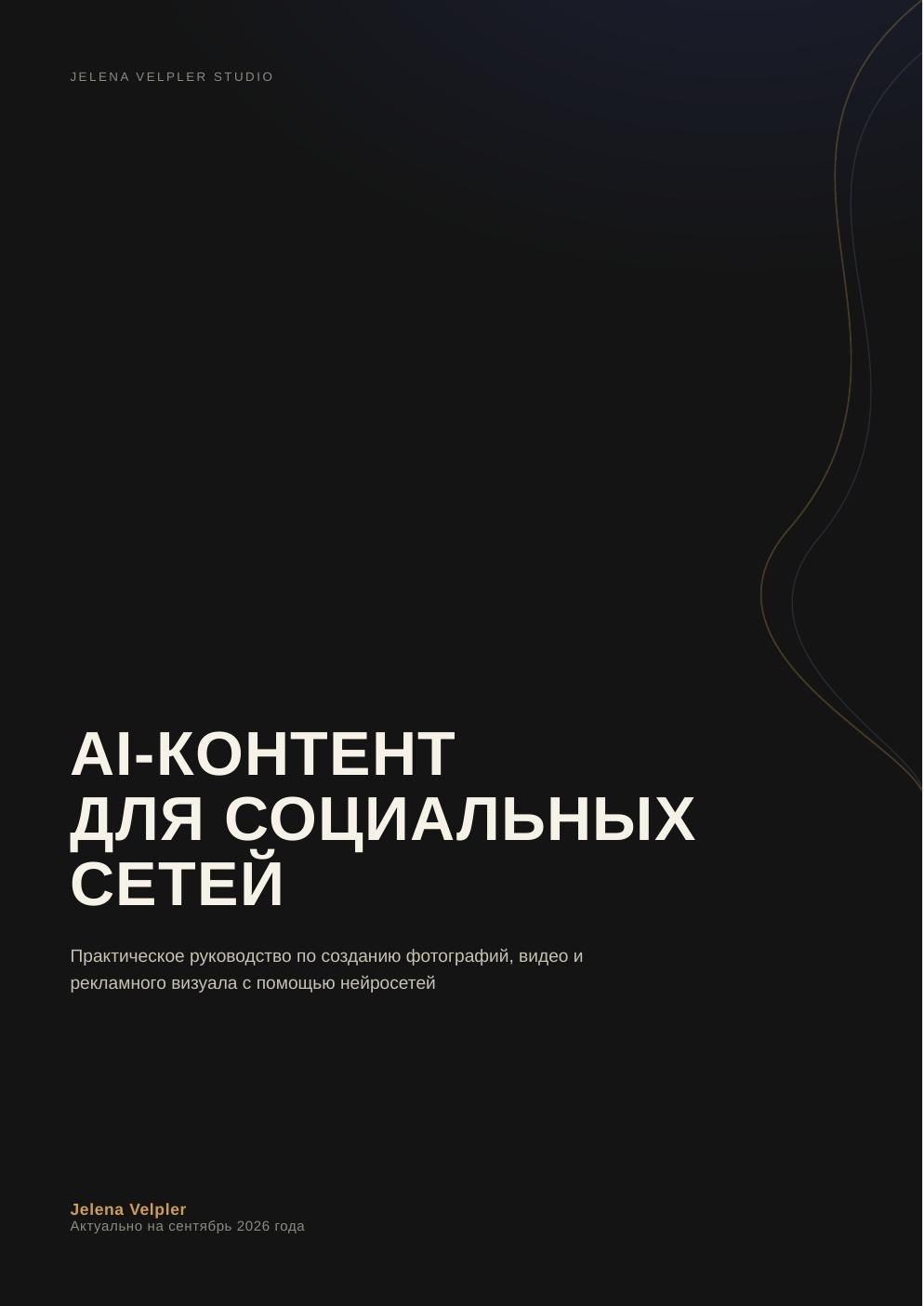 AI-контент для социальных сетей. Www.jelenavelpler.com