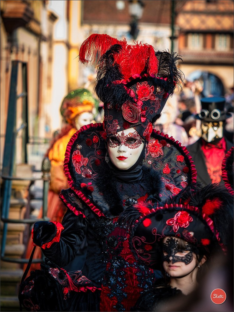 Carnaval vénitien de Rosheim 2026. Photographe à Strasbourg | Portraits, Studio, Enfants, Événements