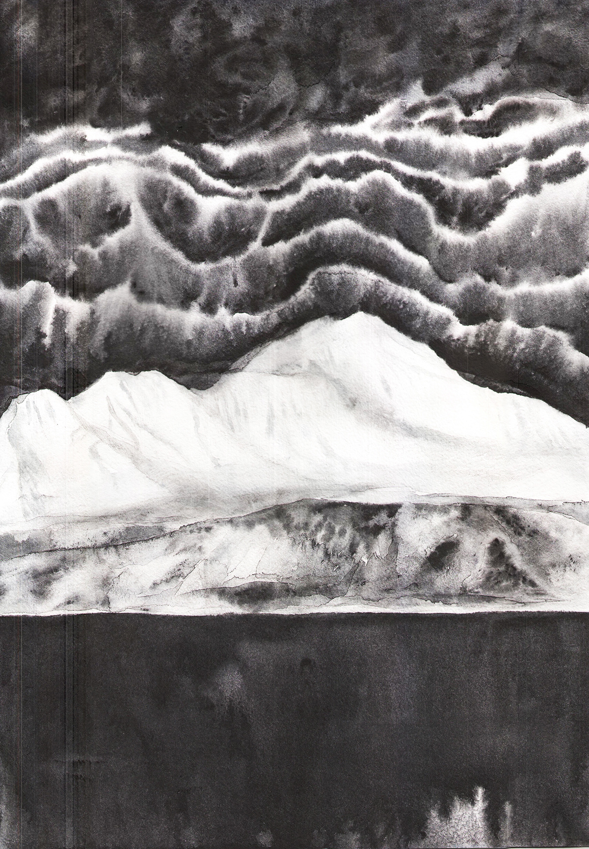 Chinese ink. 29 х 42. 1/1. 2016