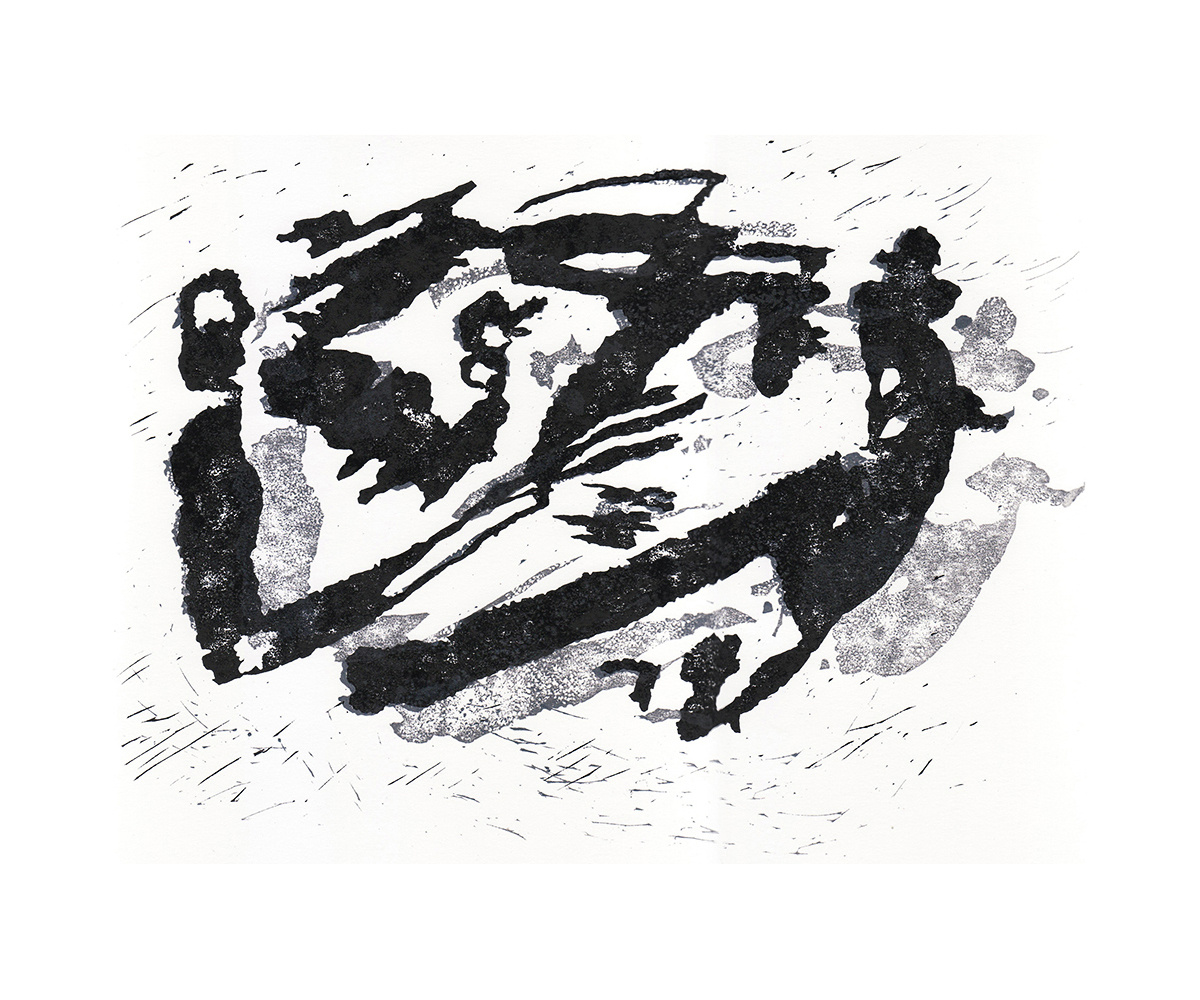 Linocut, 29 х 21, 1/5, 2017