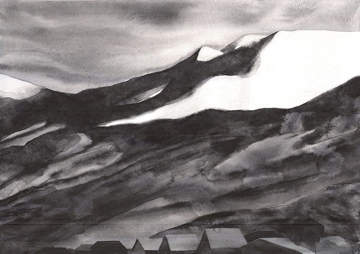 Chinese ink. 42 х 29. 1/1. 2016