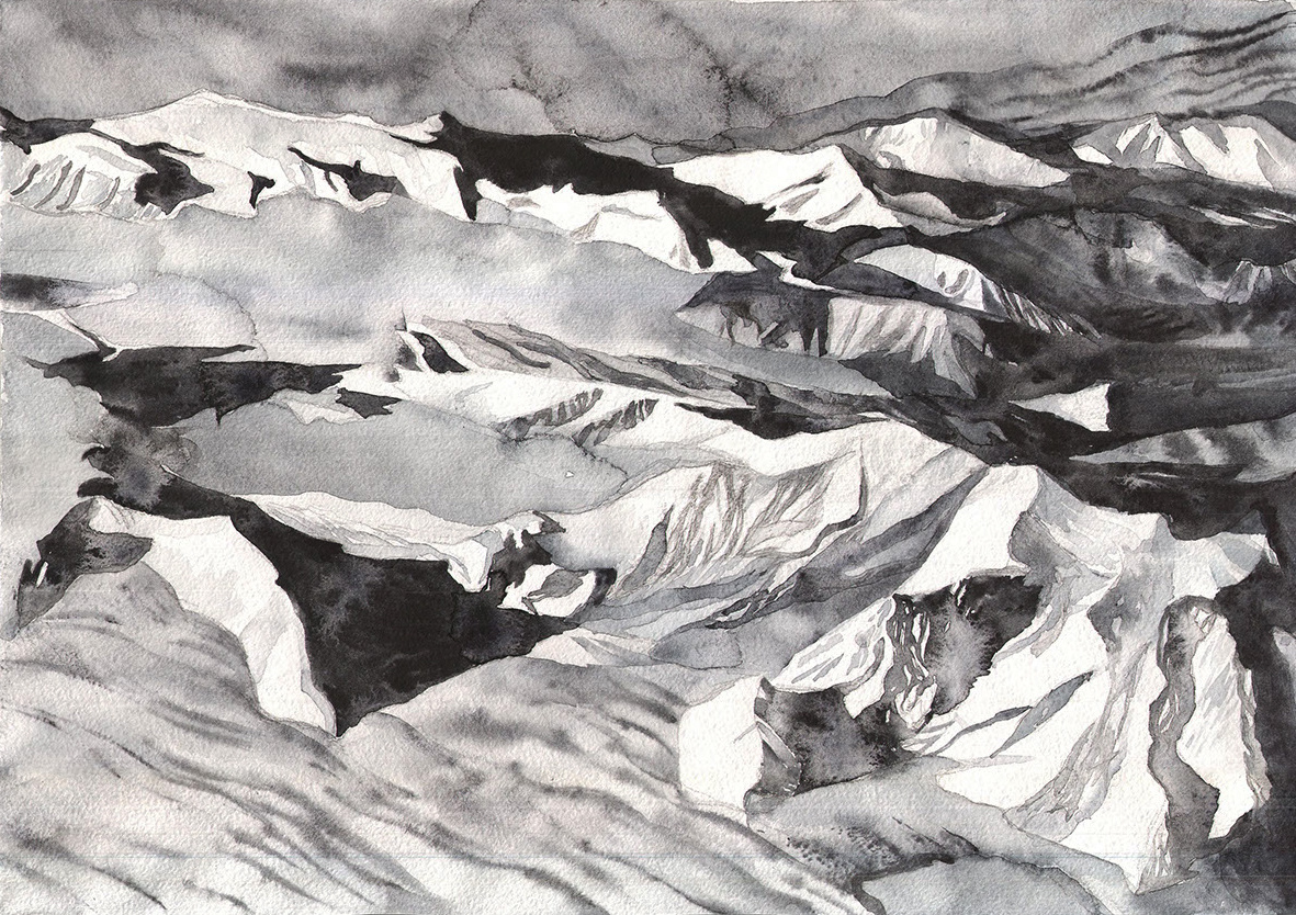 Chinese ink. 42 х 29. 1/1. 2016