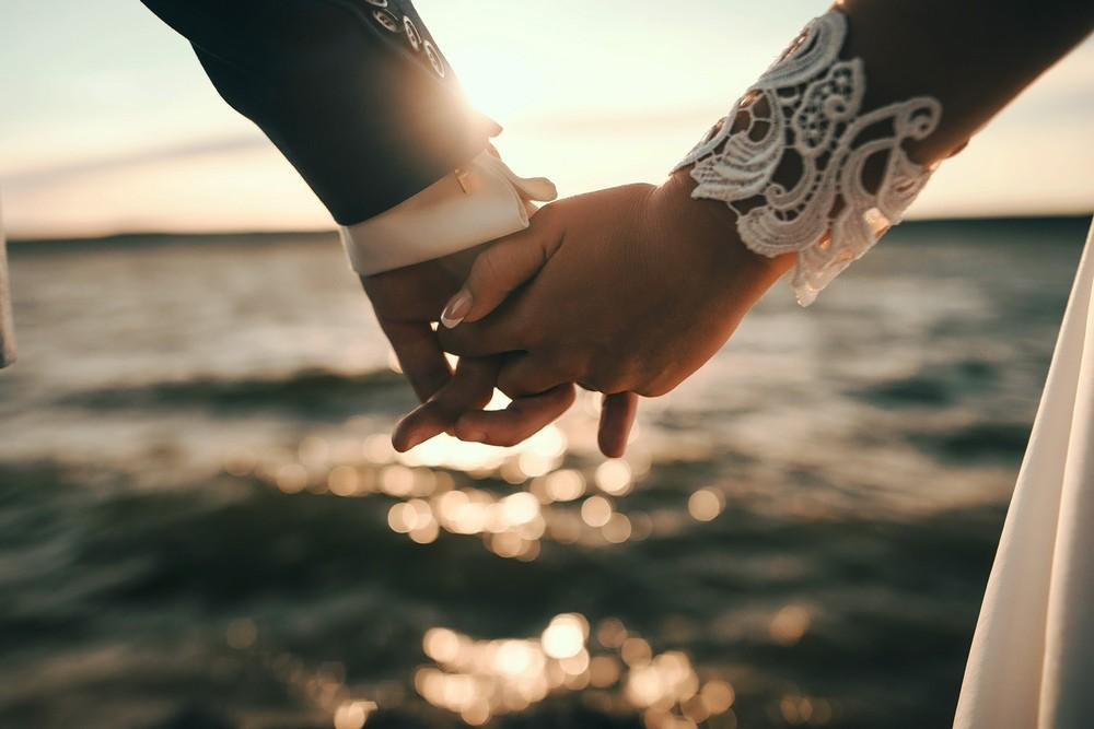 Traumhafte Hochzeitsbilder am Meer