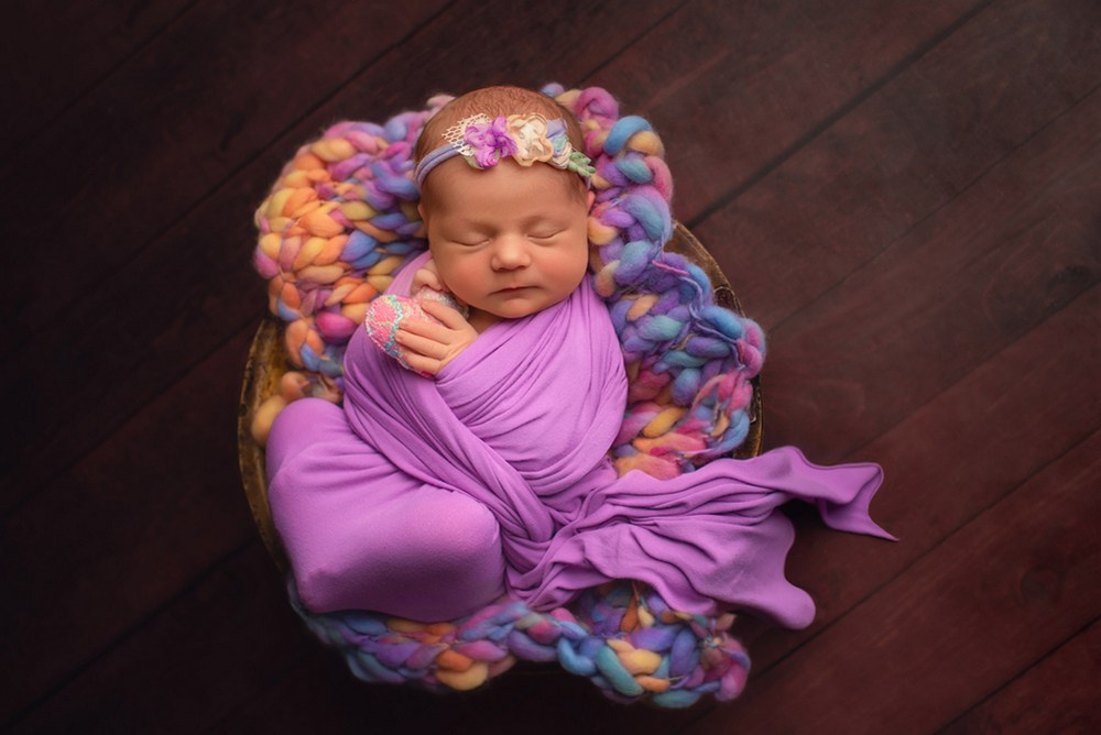 Sesja noworodkowa dla dziewczynki w Trójmieście - Natalia Lucko