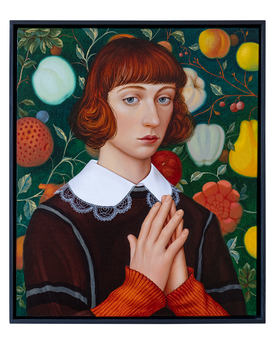 Portrait with Fruits. ELEN BEZHEN