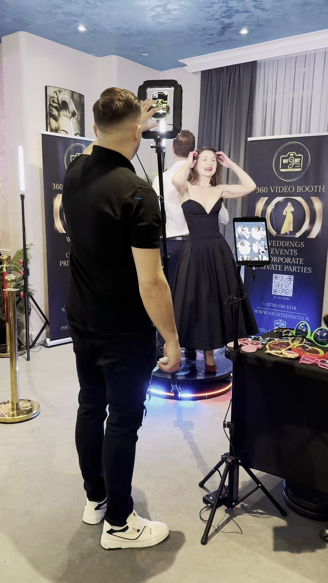 PLATFORMA 360*. FOTO VIDEO EVENIMENTE IN LONDRA, UK - NIGHT LENS - Nunta, Botez, Aniversare