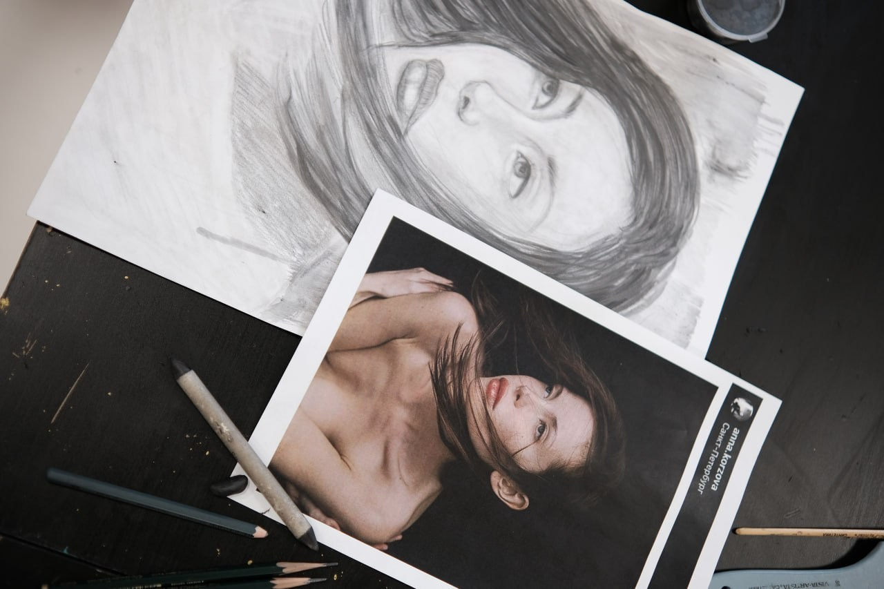 Обучение. Художник преподаватель Полина Черноярова