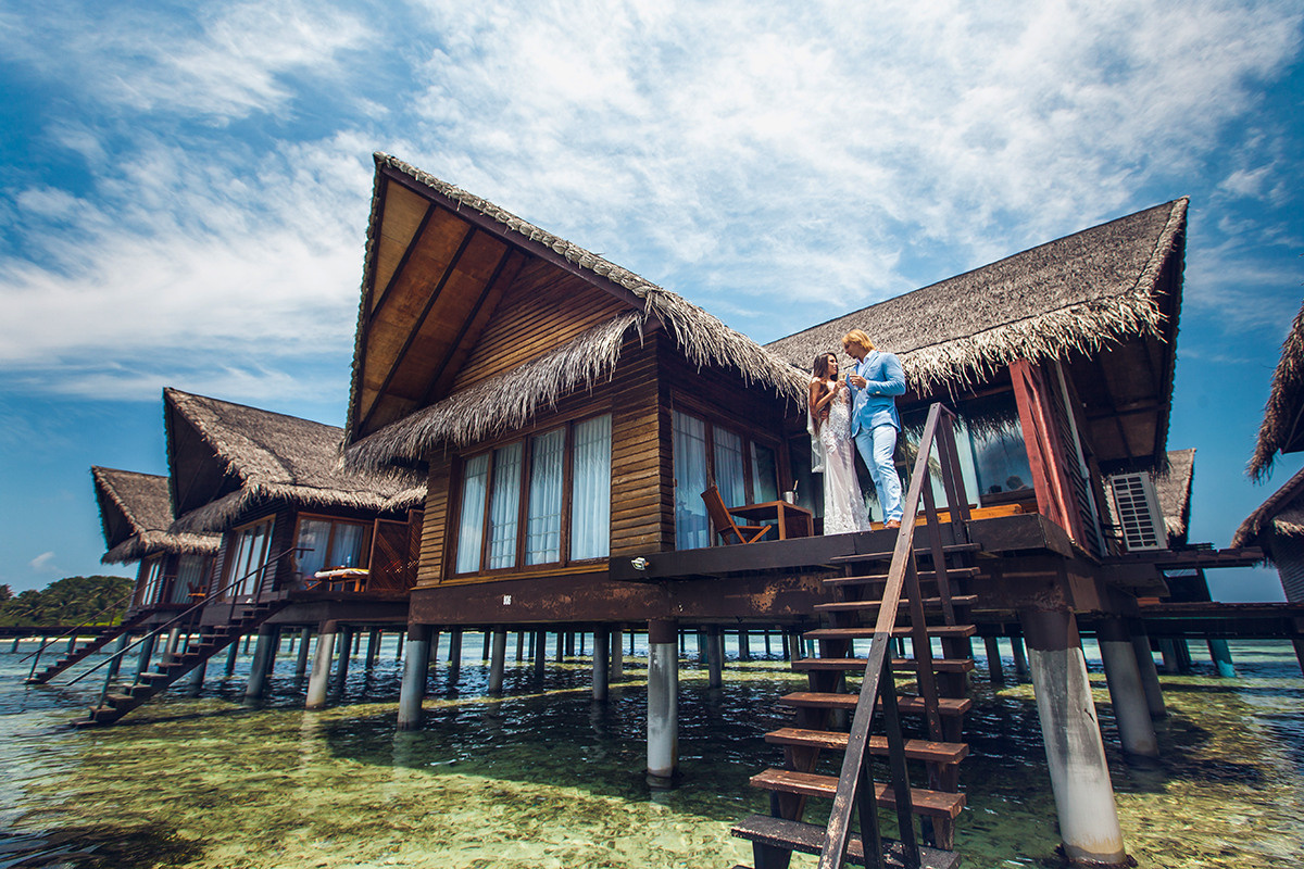 Destination Photoshoot in the Maldives — Alexa & Alexandr