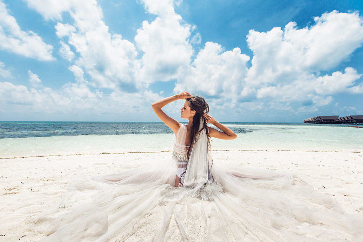 Destination Photoshoot in the Maldives — Alexa & Alexandr