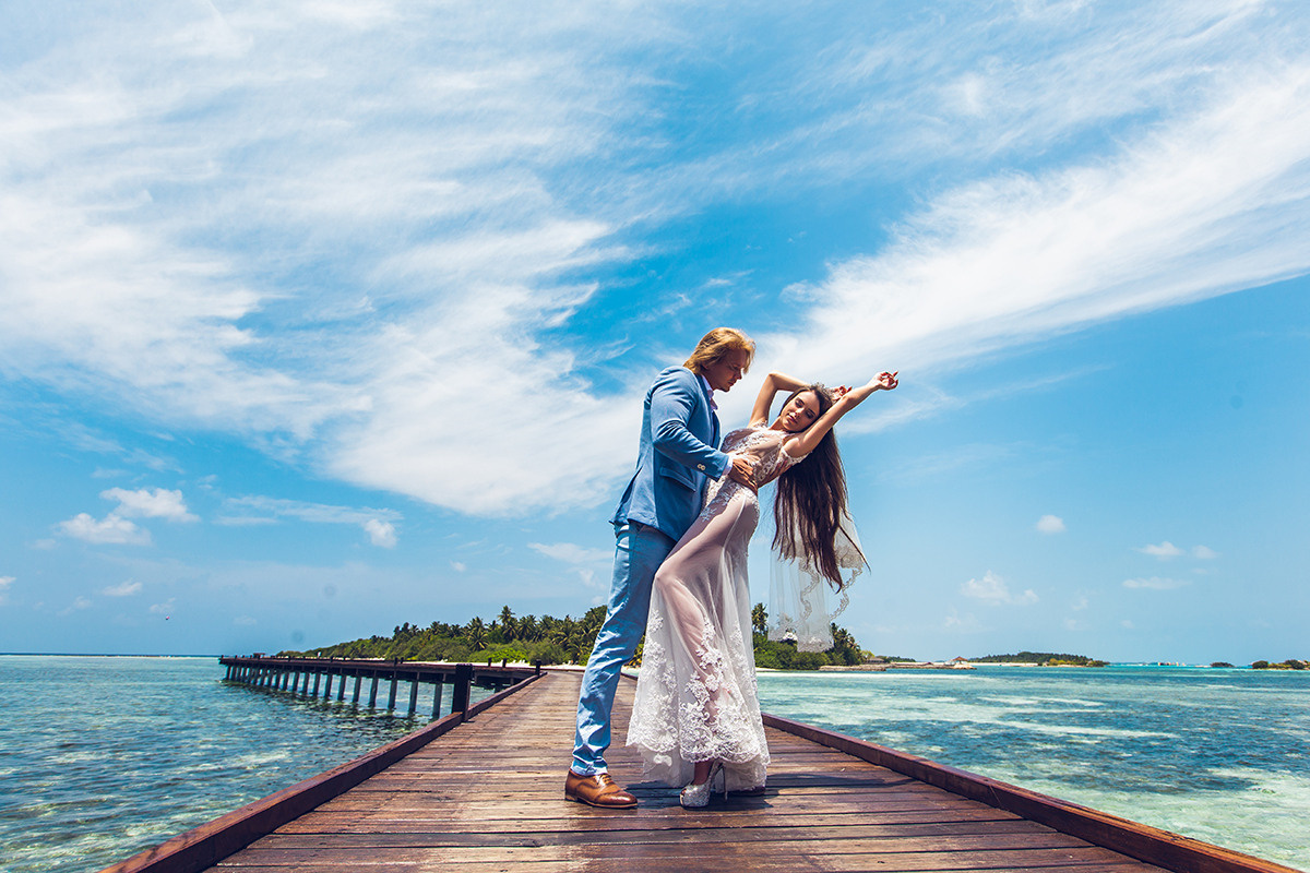 Destination Photoshoot in the Maldives — Alexa & Alexandr