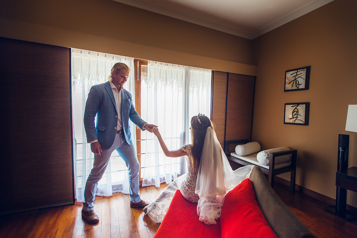 Destination Photoshoot in the Maldives — Alexa & Alexandr