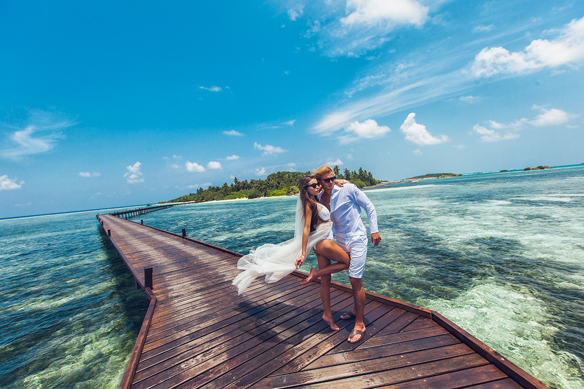 Destination Photoshoot in the Maldives — Alexa & Alexandr