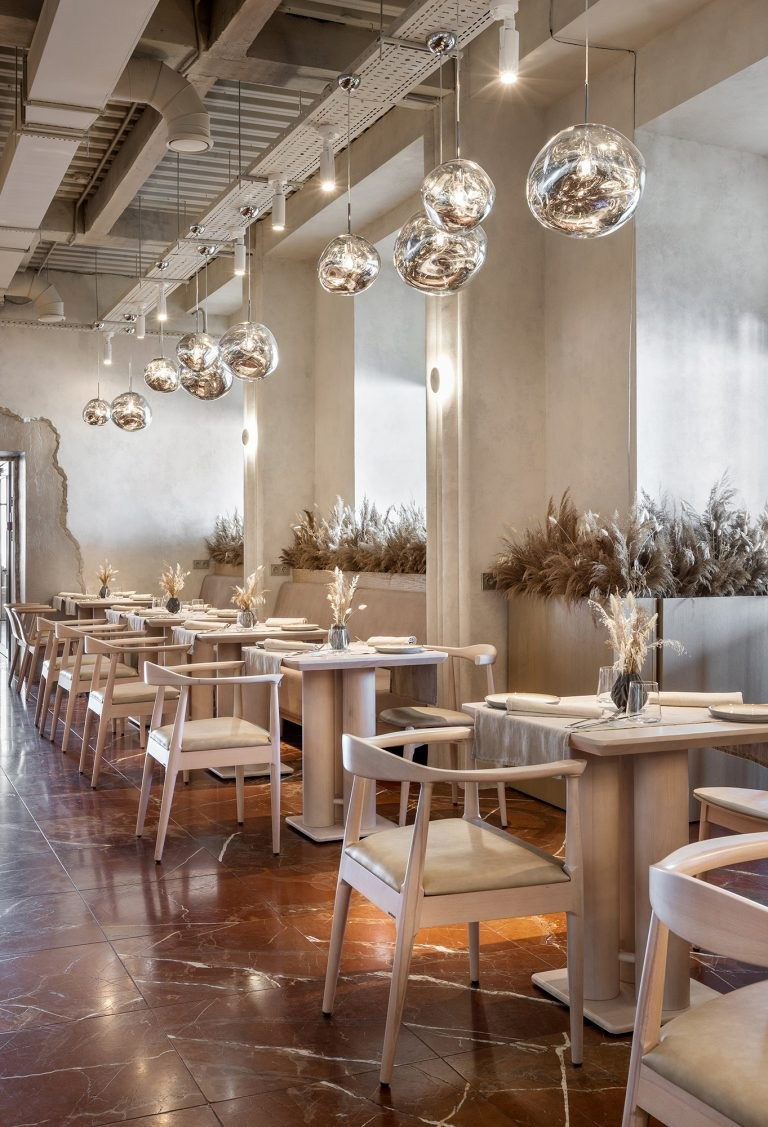 MARBL RESTAURANT. Interior Design & 3D Rendering | AB Design Buro