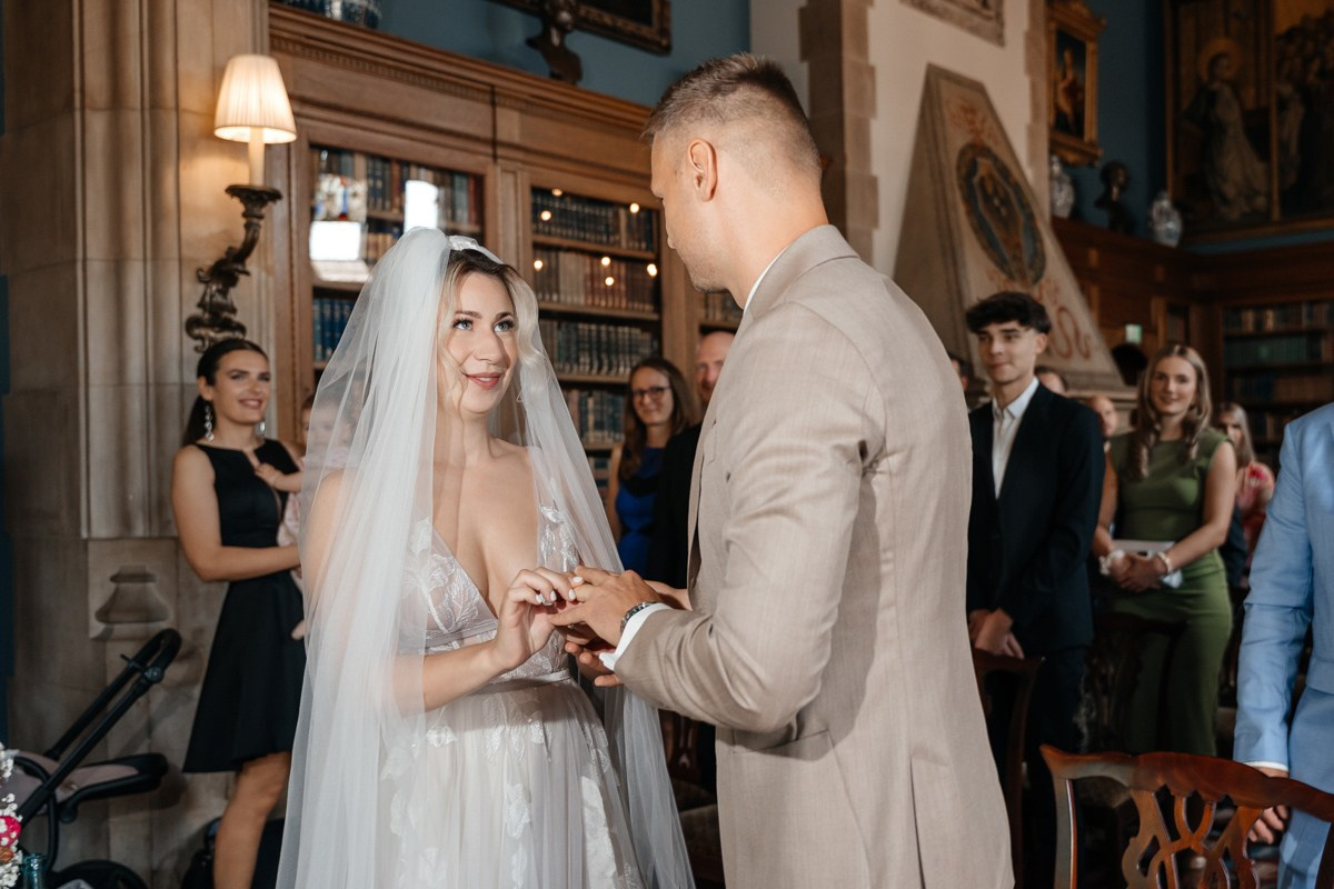ring exchange of the couple