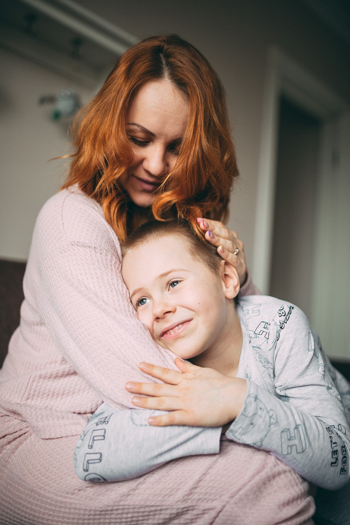 Домашняя съёмка мама с сыном. Fotogrāfs Rīgā — Katerina Gordik