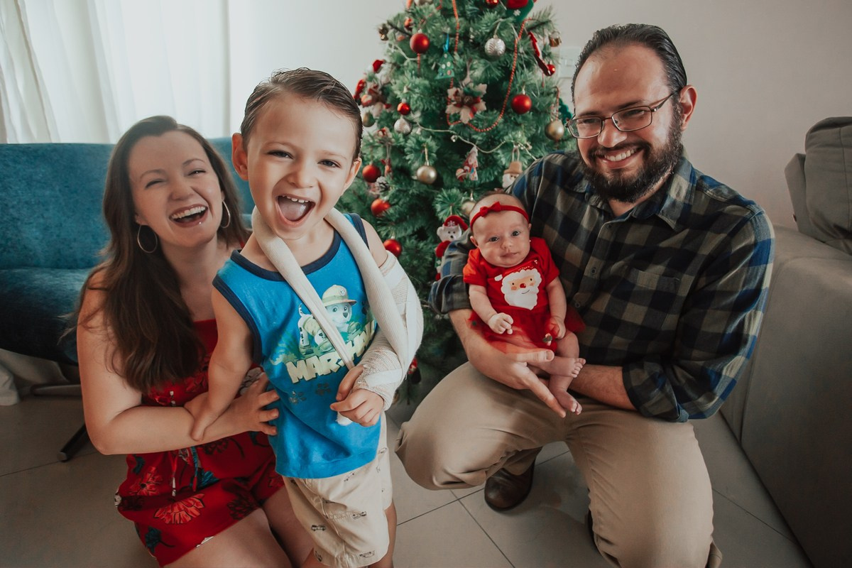 Ensaio de Natal - Família Silva Marcuz. Fotógrafa de Eventos em São Paulo e Sorocaba Kika Damasceno