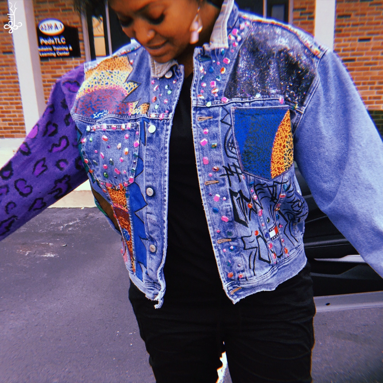 Custom Opulent317 Tommy Hillfiger Jacket by: Ke’Ondris & Kivinity. FRONT