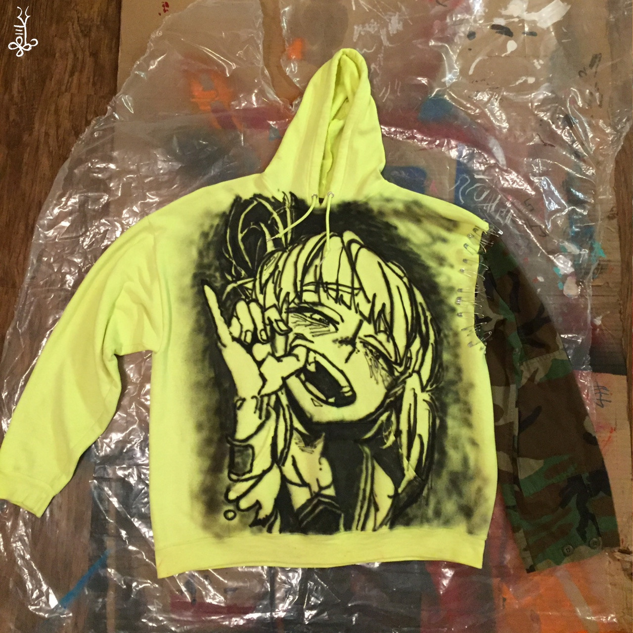 “Toga Himiko” Hoodie by: Kivinity King X Ke’Ondris. FRONT