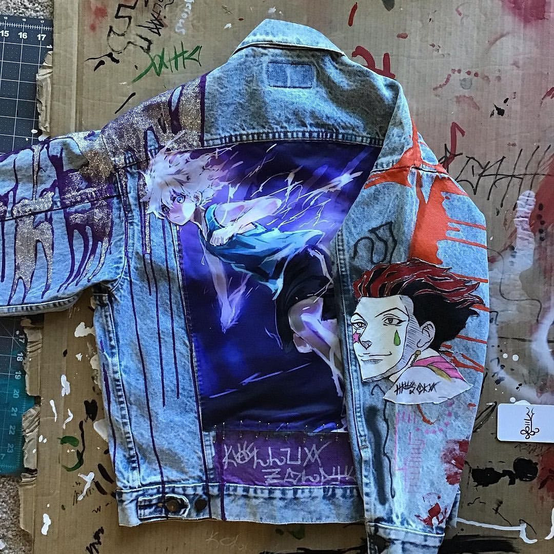 Hunter X Hunter Custom Denim Jacket