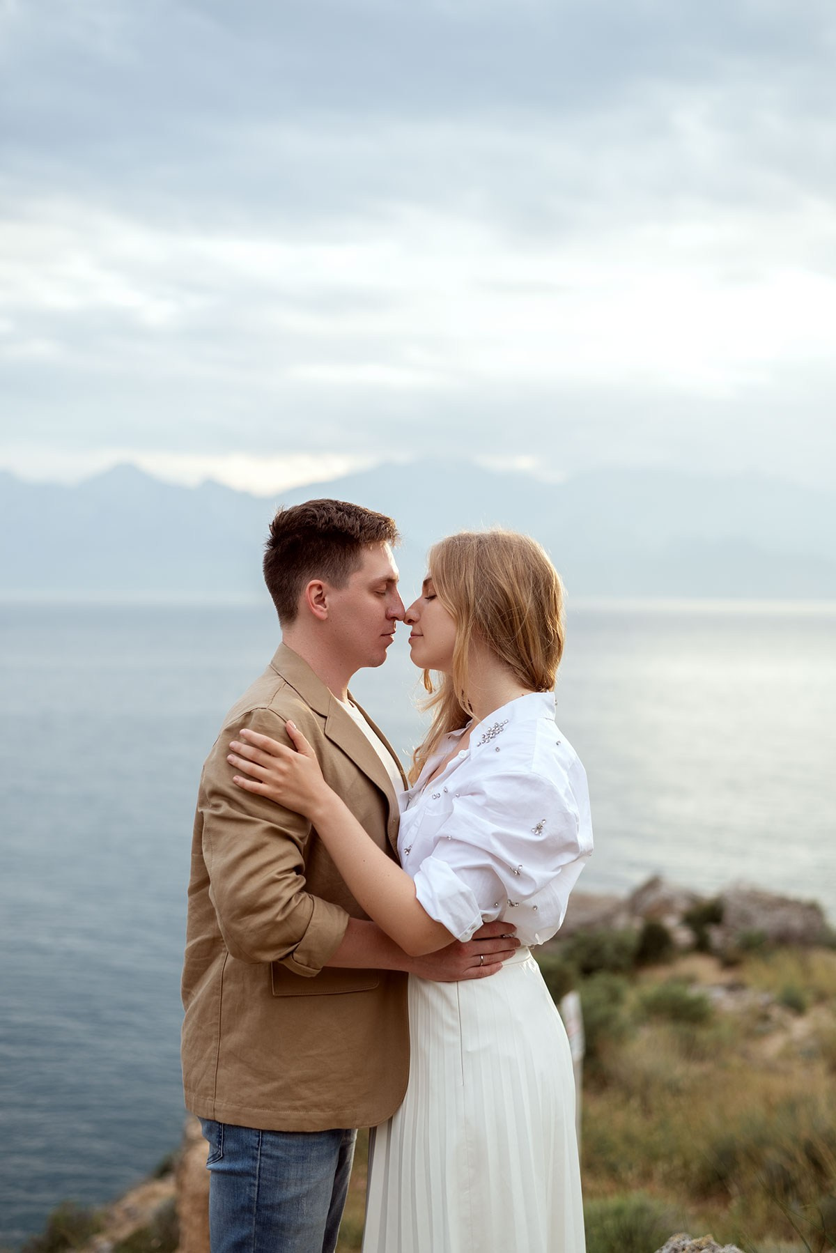 Скалы на море с шикарным видом. Фотограф Анталия, Кемер, Белек, Сиде Дарья Кая