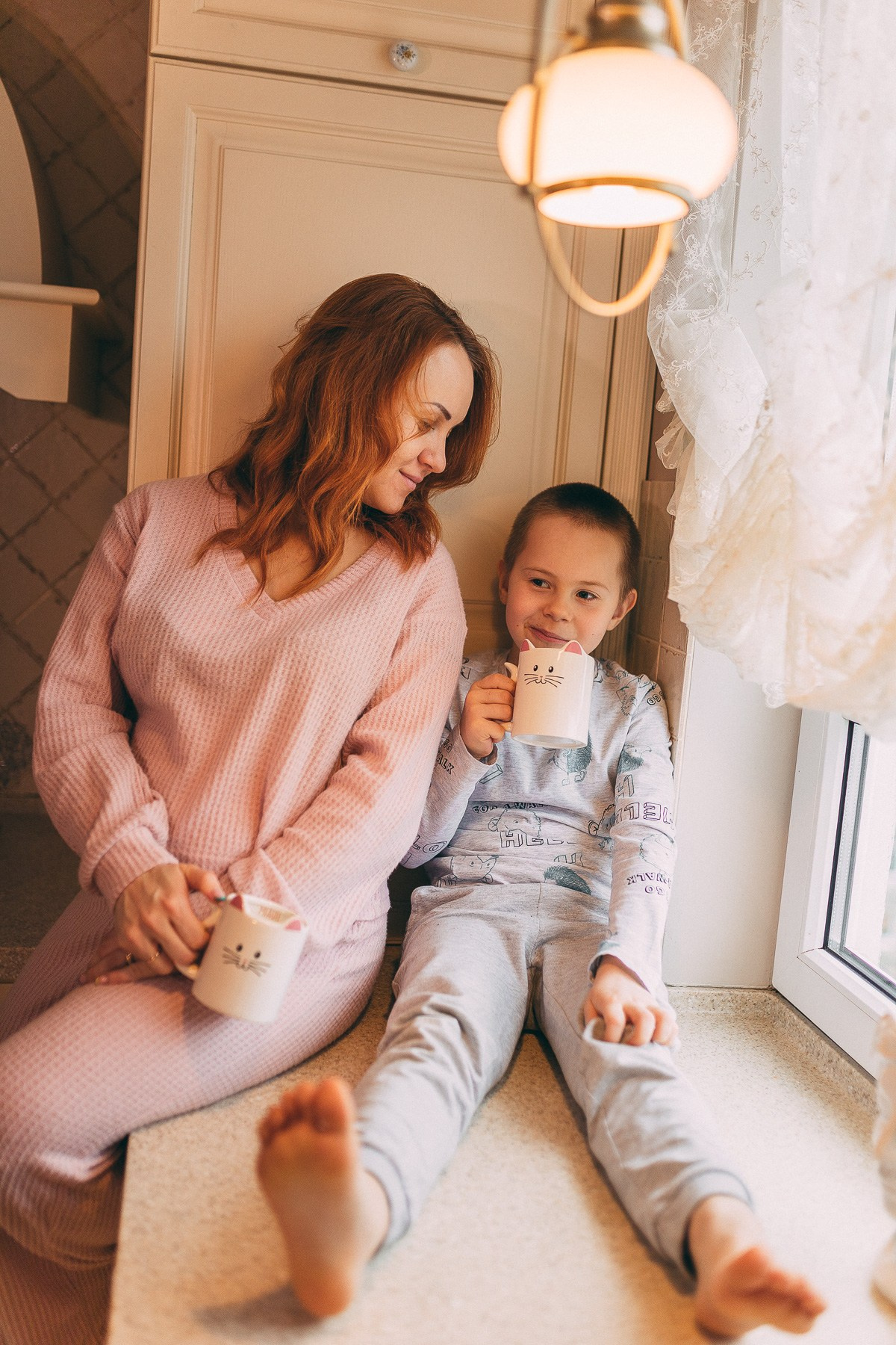 Домашняя съёмка мама с сыном. Fotogrāfs Rīgā — Katerina Gordik