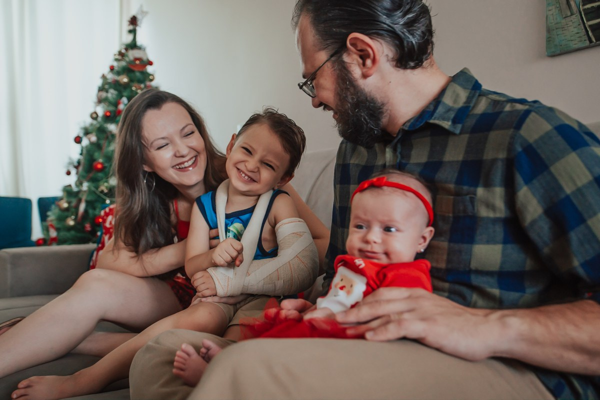 Ensaio de Natal - Família Silva Marcuz. Fotógrafa de Eventos em São Paulo e Sorocaba Kika Damasceno