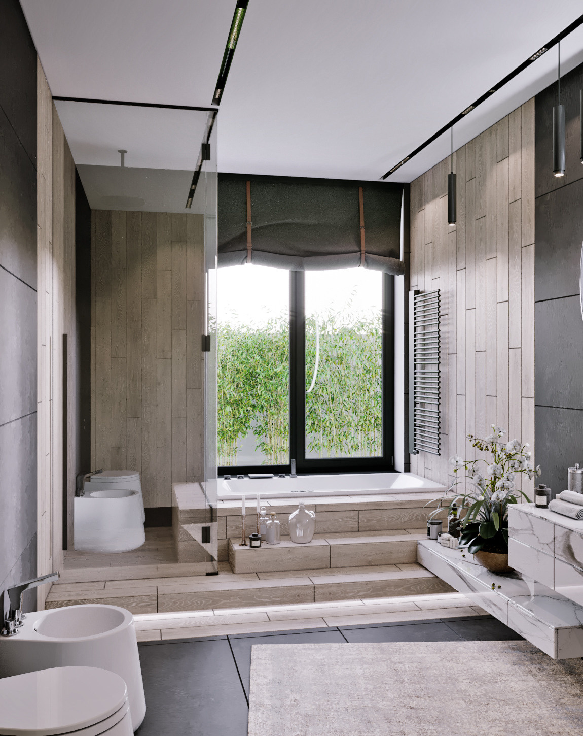 Современный СанУзел. г. Бельцы, Молдова. Архитектор, дизайнер интерьера, декоратор