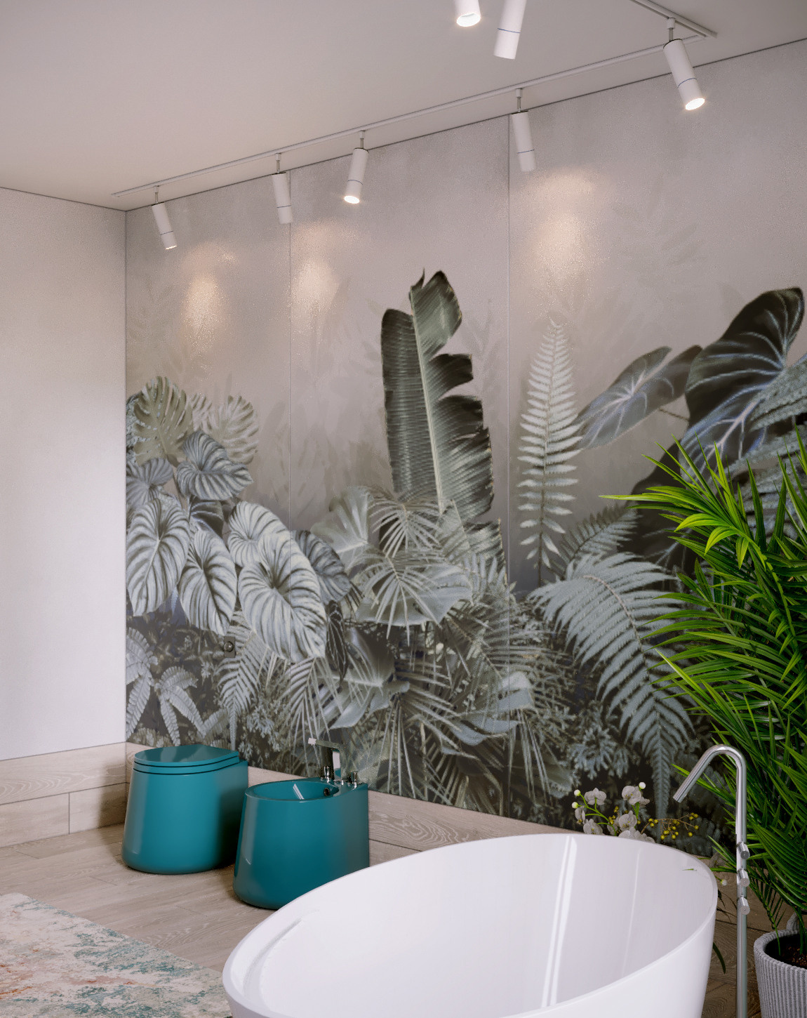 Ванная комната для творческой ЛЕДИ. Архитектор, дизайнер интерьера, декоратор