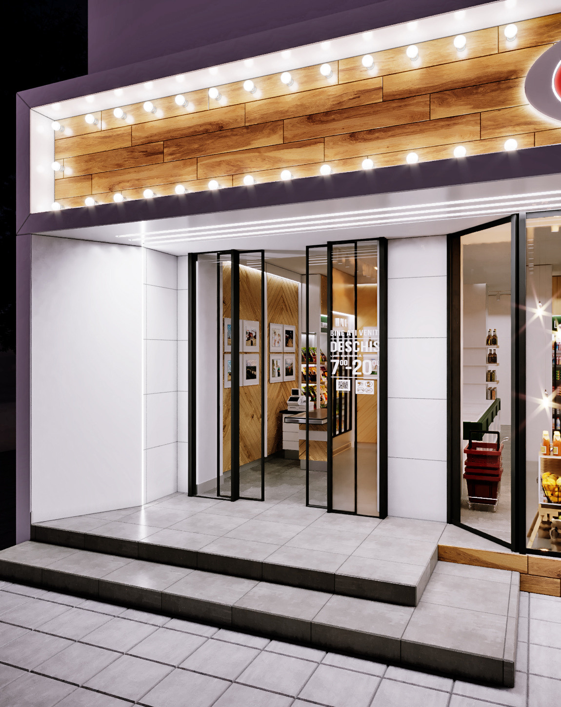 Фирменный магазин FILLETTI. г. Сороки, Молдова. Архитектор, дизайнер интерьера, декоратор