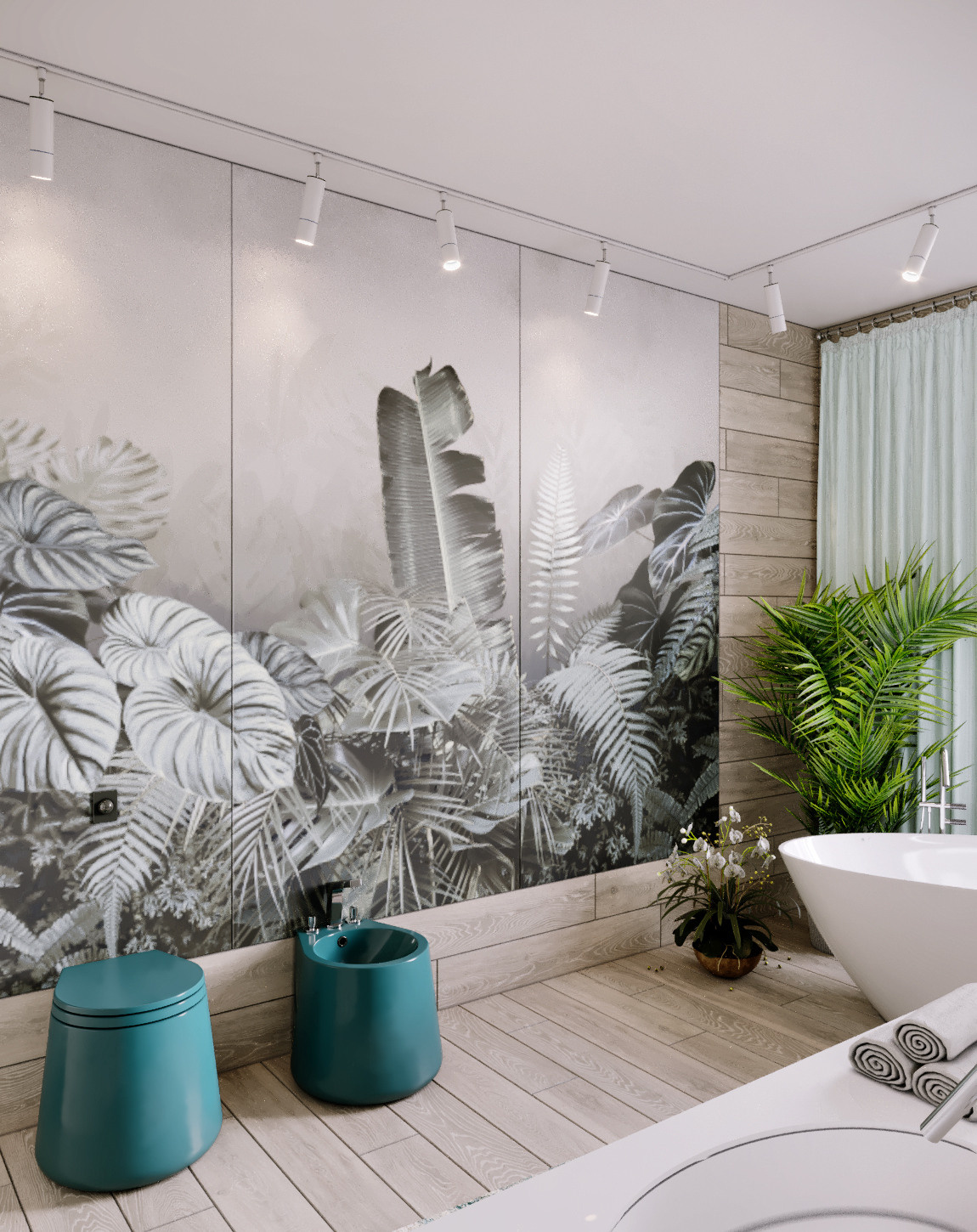 Ванная комната для творческой ЛЕДИ. Архитектор, дизайнер интерьера, декоратор