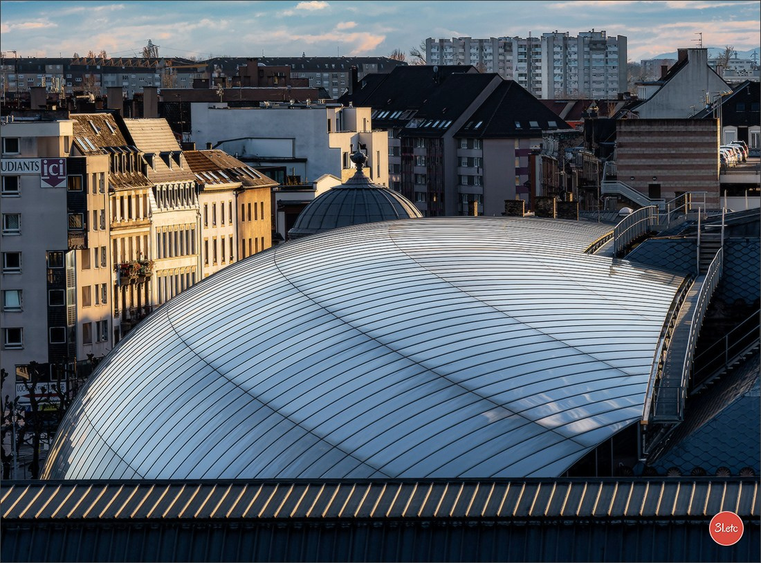 Vue de la ville un peu d'en haut. Photographe à Strasbourg | Portraits, Studio, Enfants, Événements