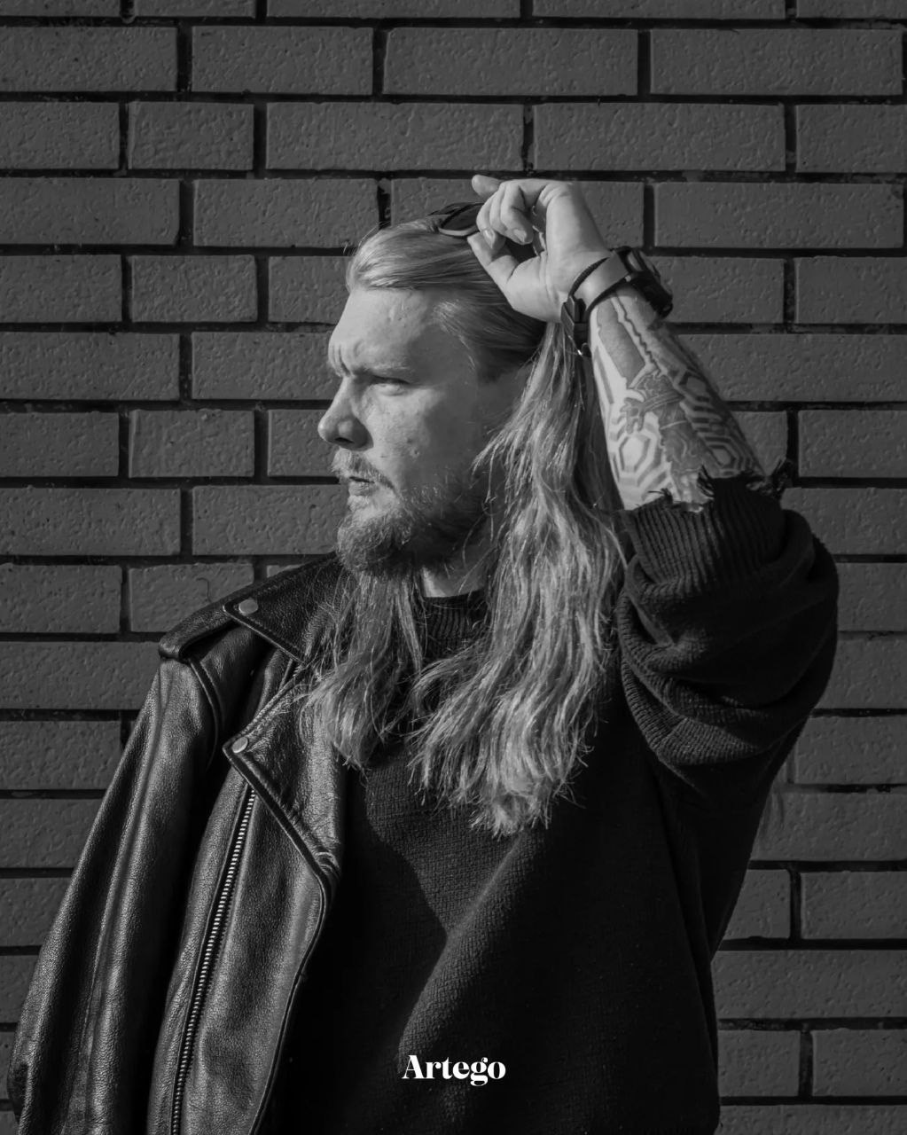 Andrey - tattoo artist, looks like a movie star. Виктория Федосеенко, фотограф в Сербии